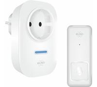 Elro Set di campanelli cinetici senza fili DB4000 - con ricevitore a inserimento con presa - non richiede batterie