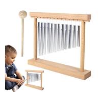 Set di campanelli eolici - generatore di suono delicato, risonatore della brezza dolce, morbido bastone armonia ambientale, rilassante creatività, supporto per bambini, adulti, amici, nachba