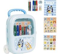 Set di cancelleria Bluey per bambini e bambine. Design originale e colori divertenti | Kit scolastico Bluey, ideale come regalo per il ritorno a scuola, con licenza ufficiale e design unico.