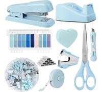 Set Di Cancelleria, Con 1000 Punti Set Di Cucitrici, Set Di Forbici Dispenser Le