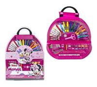 Set di cancelleria e accessori da colorare Disney per bambini con disegni di Frozen, Minnie e Stitch, ideale per colorare, creare lavoretti e fare regali creativi.