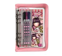 Set di Cancelleria Gorjuss Carousel 5 Pezzi Salmone