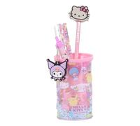Set di cancelleria Hello Kitty con portapenne scolastico | Kit completo con accessori per ragazze