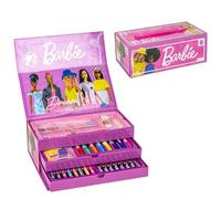 Set Cartoleria Da Colorare Briefcase Barbie ROSA | FEMMINA CERDà