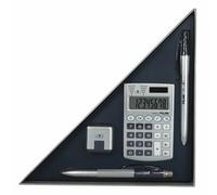 Set di Cancelleria Milan Edition Box 4 Pezzi Blu Marino