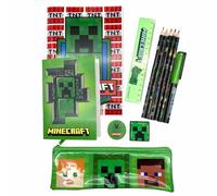 Set di Cancelleria Minecraft 29,5 x 25 x 3 cm 12 Pezzi