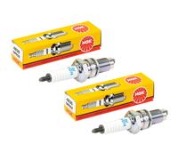 Set Di Candele 2 Pezzi NGK DPR9Z Per Honda XL 250 XR XL250 XR250 Anno 1984-1995