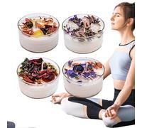 Set di candele per aromaterapia, piccola candela di rilassamento Mindful Escape, candela per aromaterapia a lunga durata, candele profumate tranquille per compleanno, Natale, uomini