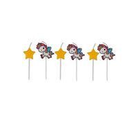 Set di candele unicorno - 6 pezzi