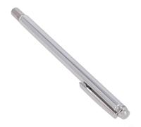 Set di canna da pesca regolabile in acciaio inox, asta di ricerca da 50 cm per vene d'acqua e localizzazione, design flessibile per pesca e rilevamento, argento (argento)