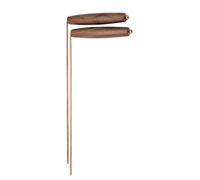 Set di canne da desiderio con manico ergonomico in legno ottimizzato per un'interpretazione chiara del segnale nella caccia malvagia e divinazione, set di attrezzature paranormali in metallo