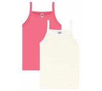Set di Canottiere per Bambini in Cotone Stampato a Pois