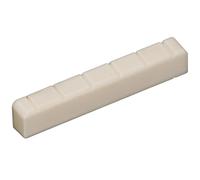 Set di capotasto e sella per ponte per chitarra, materiale in osso di bue per chitarre acustiche classiche, componenti professionali per la regolazione dell'altezza delle corde, pezzi di ricambio per
