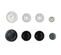 Set di cappelli da cucina per fornello SABAF Piano cottura a gas Cucina Forno Maniglie Kit Coperchio Bruciatore Tappo Corona Sostituzione Uniforme Distribuzione del Calore