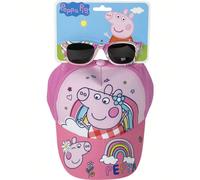 Set di cappelli da sole Peppa Pig - Cappellino per bambini comodo e regolabile - Design divertente e colorato - Protezione solare Upf e stile garantiti - Varietà di dimensioni e modelli Cappellini per