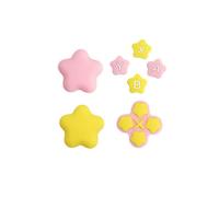 Set di cappucci per pulsanti D-pad a croce e impugnature per levette analogiche, compatibile con Nintendo
