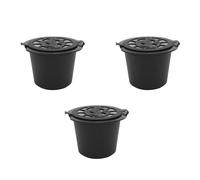 Set di Capsule Filtro caffè Riutilizzabili, Filtro caffè in Plastica Leggera con Spazzolino a Cucchiaio, capacità 15 Ml, Accessori per la Preparazione del caffè Facile