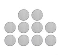 Set di capsule per monete in plastica, 10 pezzi, 70 mm, per numismatica, con guarnizioni interne regolabili, dimensioni graduate (4)