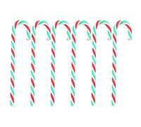 Set di caramelle di Natale 6 ritorti Albero di Natale Decorazione Per Interni Esterni Giardino Giardino Giardino Fata Decor Supply