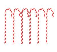 Set di caramelle di Natale 6 ritorti Albero di Natale Decorazione Per Interni Esterni Giardino Giardino Giardino Fata Decor Supply