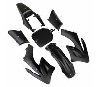 Set Di Carenatura Nero Opaco Tipo 2 Pit Bike 125 CCM HMParts Spedizione Veloce