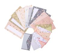 Set di Carta da Lettere e Buste A5, 36 Fogli 18 Buste, Carta | Motivi Creativi e Design Grazioso, per Scrivere Lettere e Annotare, Kit Cartoleria Scuola, Formato A5