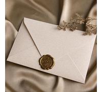 Set di carta da lettere vintage, lettere d'amore, carta da lettera, con 6 buste in lino e sigillo di cera, 10 fogli A5, vintage, per inviti di nozze (rosso e bianco)