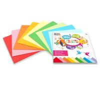 Set di carta origami colorata 20 × 20 cm, 50 fogli, 110 g/m²