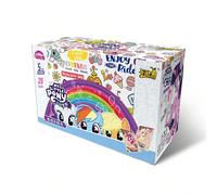 Set di carte collezionabili di My Little Pony Twilight Sparkle & Friends, con rare carte olografiche, idea regalo per bambini impostato,2 setCarta tessile