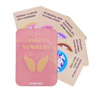 Set di carte da spirituali con numeri degli angeli, 50 pezzi