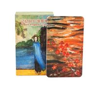 Set di carte dei tarocchi vintage, classico mazzo inglese della , divertente gioco di festa per amici, famiglia, attività scolastiche, di , intuizione spirituale, gioco di viaggio