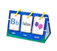 Set di carte di apprendimento interattive 78 alfabeti di parole flashcard educative per lo sviluppo del linguaggio per bambini in età prescolare Set di flashcard educative per bambini in età