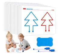 Set di carte di gioco di allenamento per il cervello | Pacchetto di carte educativo interattivo 20pc progettato per la pratica e la messa a fuoco mentale | Ideale per lo sviluppo del cervello sinistro