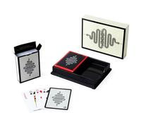 SET DI CARTE EDEN LACQUER CARD SET ART. 30840 BLACK/WHITE JONATHAN ADLER