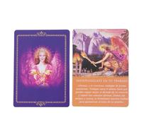Set di carte Oracle, guida quotidiana dal tuo oracolo degli angeli, carte dei tarocchi vecchio stile, carte di racconto futuro versione inglese, forniture per giochi per feste per giovani lettori di