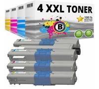 Set Di Cartucce Compatibili XXL OKI C-332 MC-363 C-332-DN MC-363-DN