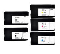 Set di cartucce d'inchiostro compatibili per i modelli Officejet Pro 8100 8600 8610 8620 8630 251dw 276dw 950XL 951XL 950 951(BK BK C M Y)