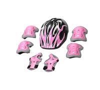 Set di caschi e imbottiture per bambini, attrezzatura protettiva per bambini, casco regolabile e kit di imbottiture per bambini, per baseball, hockey, skateboard, bici, sport all'aria aperta