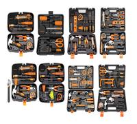 Set di cassette degli attrezzi per uso domestico quotidiano Set completo di hardware e elettricisti Manutenzione speciale Set completo di combinazioni multifunzione per auto domestiche