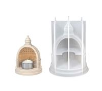 Set di castelli di diverse dimensioni in silicone robusto accessorio portatile per forniture artigianali per realizzare intonaco artigianato decorazione domestica