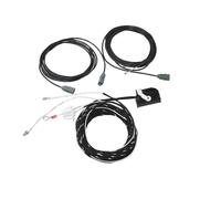 Set di Cavi Cablaggio Cavo Telecamera Auto Aps Adatto A per Audi A6 4F Mmi 3G