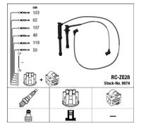 Set di cavi d'accensione NGK 9874