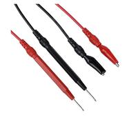 Set di cavi di prova for multimetro elettrico con morsetti a coccodrillo, gancio di prova, sonde di prova, kit di cavi 1000 V 10 A CAT.II