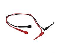 Set di cavi di prova multimetro dal design elegante con sonda posteriore e connessioni forti attraverso una presa standard da 2 mm in due pezzi