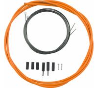 Set Di Cavi E Copertura Shimano Optislick Per Cambio Stradale Arancio