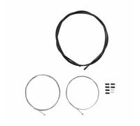 Set di cavi e manicotti per cambio marcia in acciaio stradale Shimano Noir