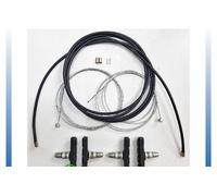 Set di cavi, guaina, pattini freno per bicicletta bici ricambi