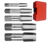 Set di cavi per tubi - Estrattore a vite in filo di rame | Stripped Threads Tap for Removing Pipe Threads Screws | Professional Pipes Taps Set | Carbon Steel Hand Threading Plumbing Tap Tool