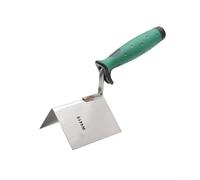 Set di cazzuole angolari per cartongesso in acciaio inossidabile con spatole interne e esterne ad angolo di 90 gradi per intonacare muratura e ristrutturazione ben progettate (esterno 1 pezzo)