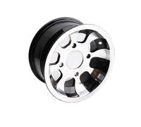 Set di cerchi per mozzo ruota in alluminio da 10 pollici per ATV anteriore e posteriore compatibile con 125cc 150cc 200cc 250cc Quad Go Kart UTV Buggy Cart